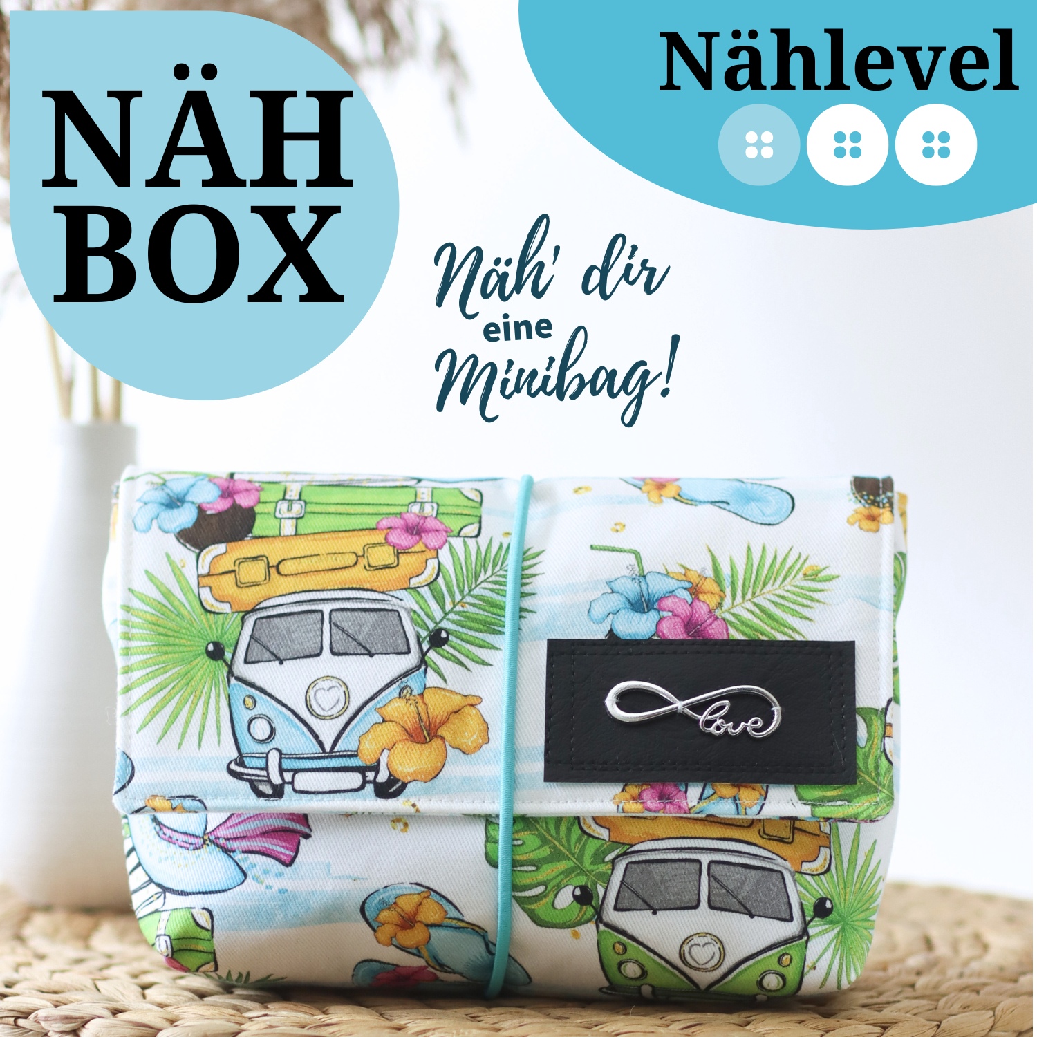 DIY Nähbox Minibag - Bulli